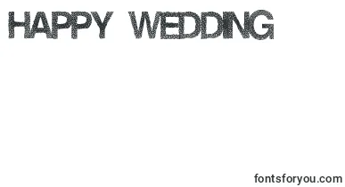 Steamrose font – happy Wedding Day Fonts